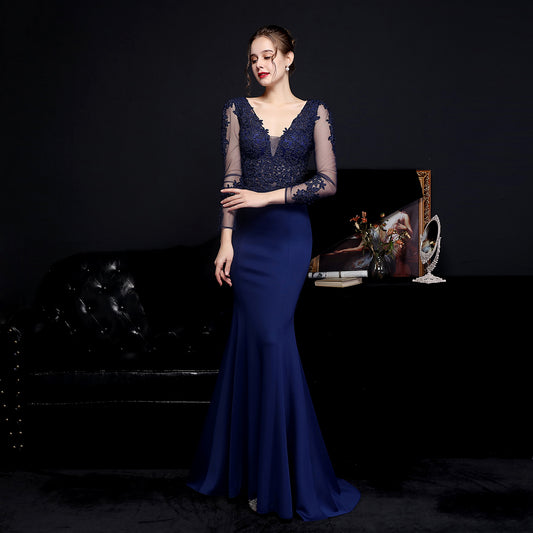 Celestine/Dark Blue