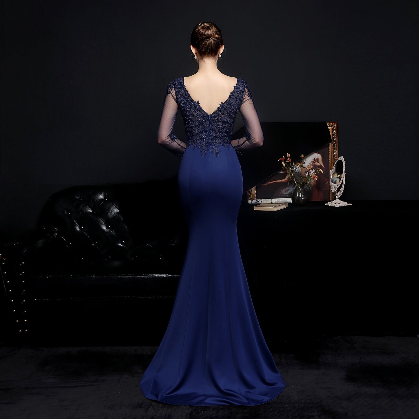 Celestine/Dark Blue