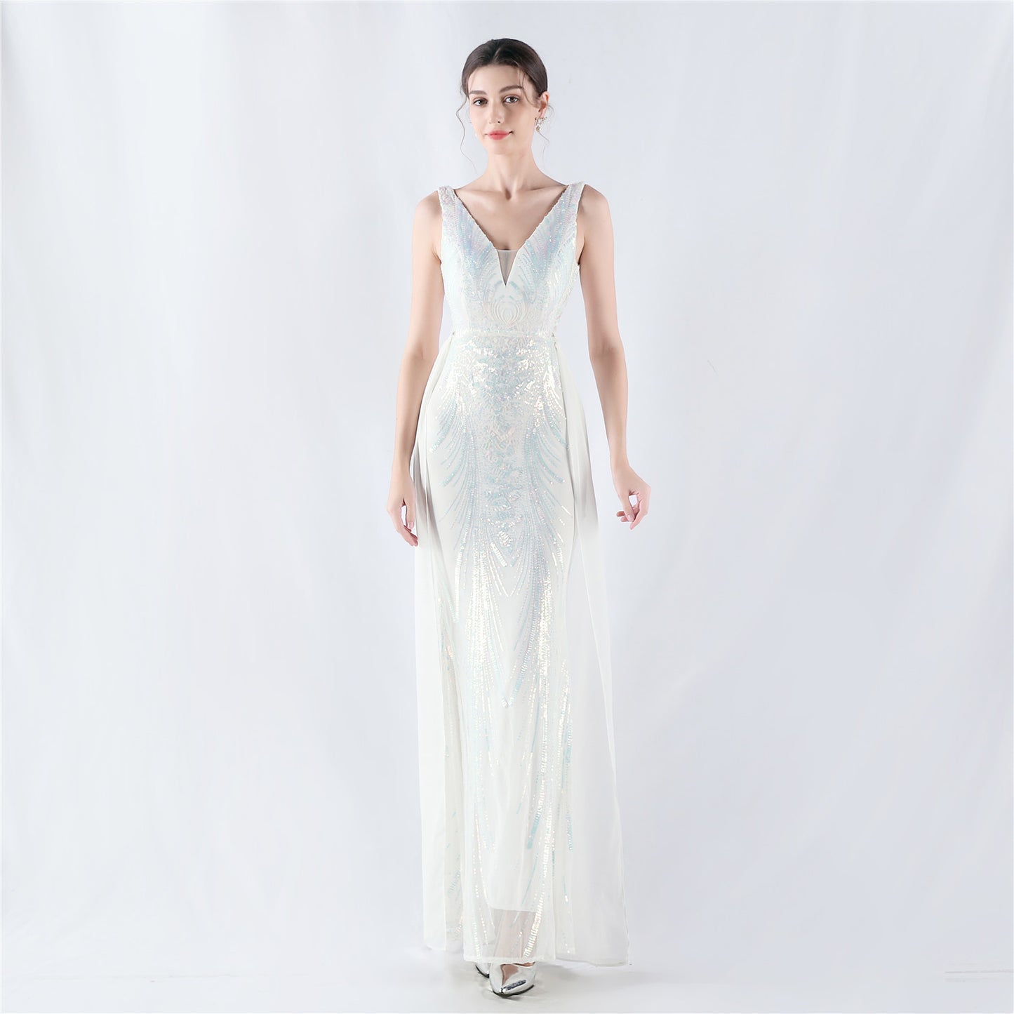 Aureate/White