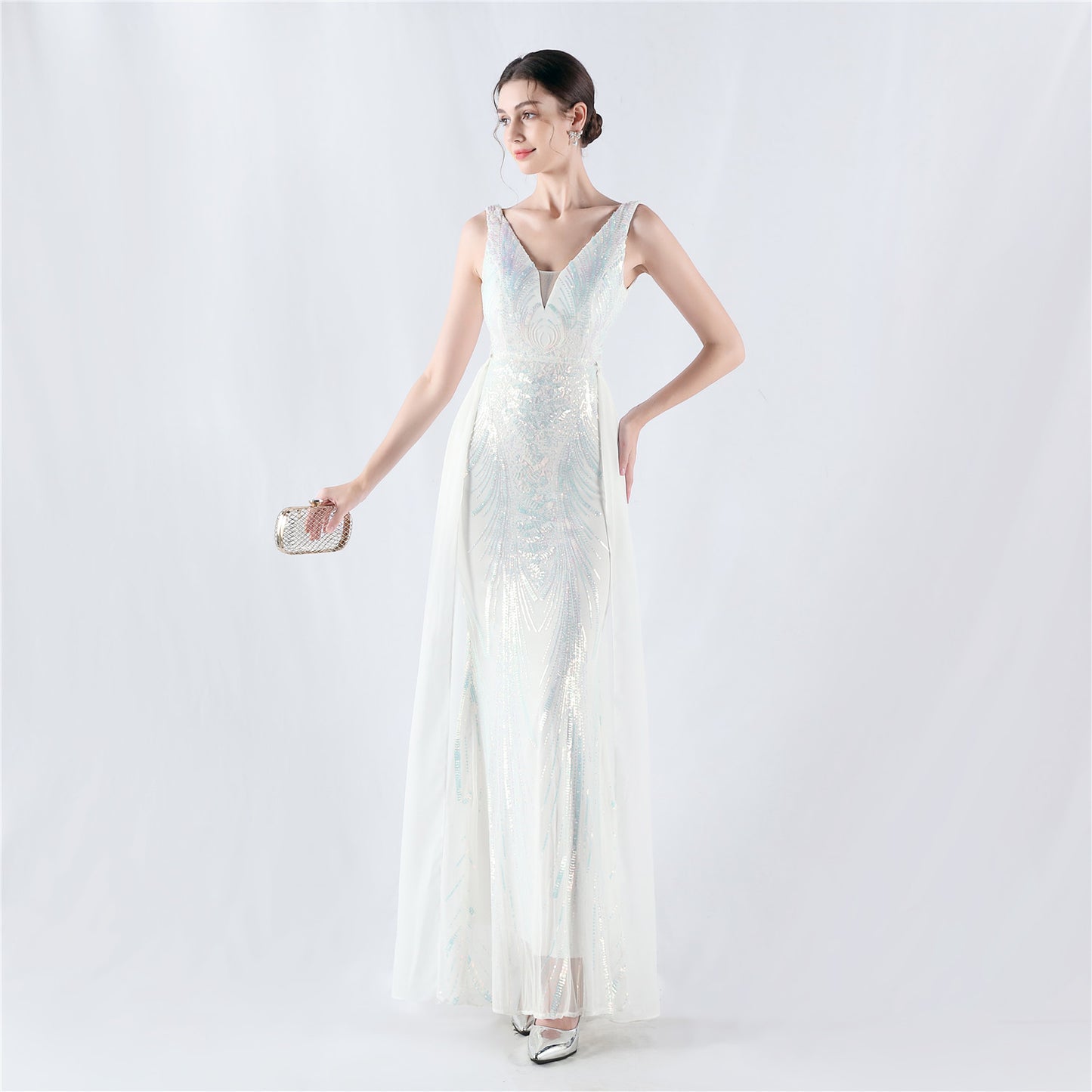 Aureate/White