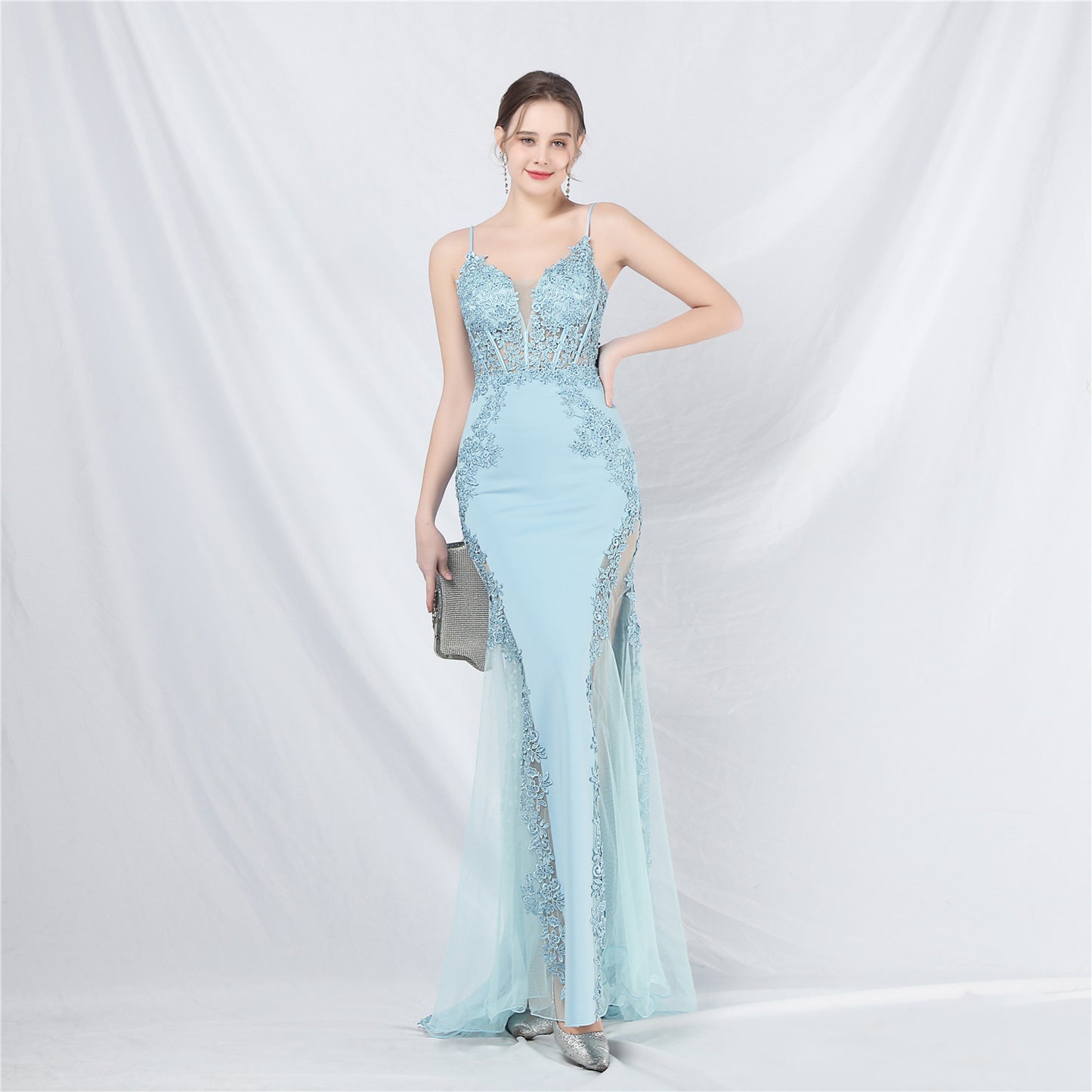 Royal Bloom/Sky Blue