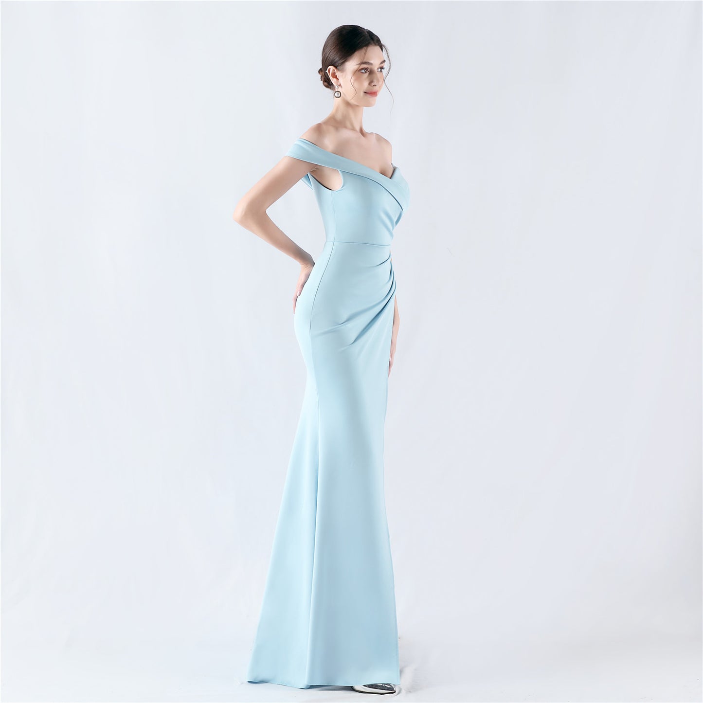 Scarlet/Sky Blue