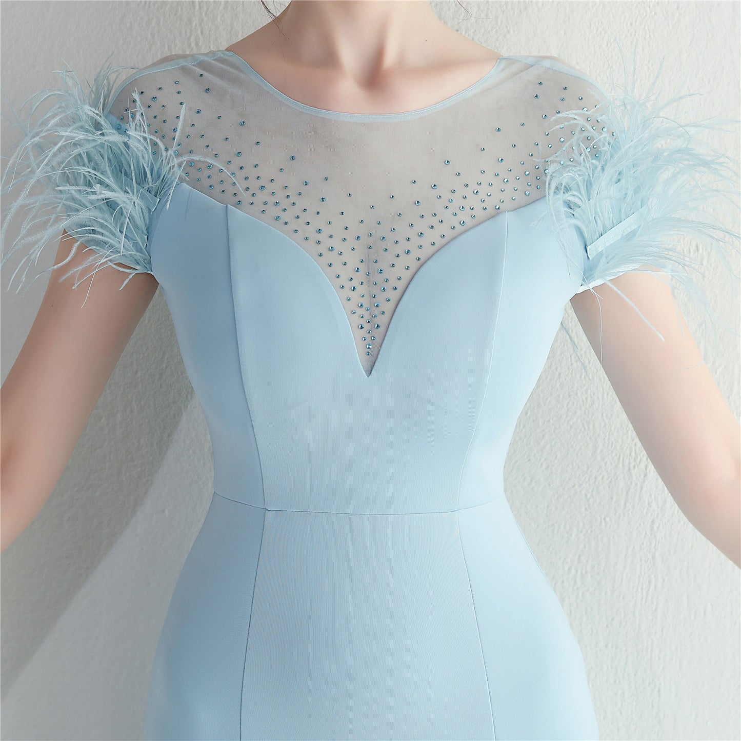 Emerald/Sky Blue