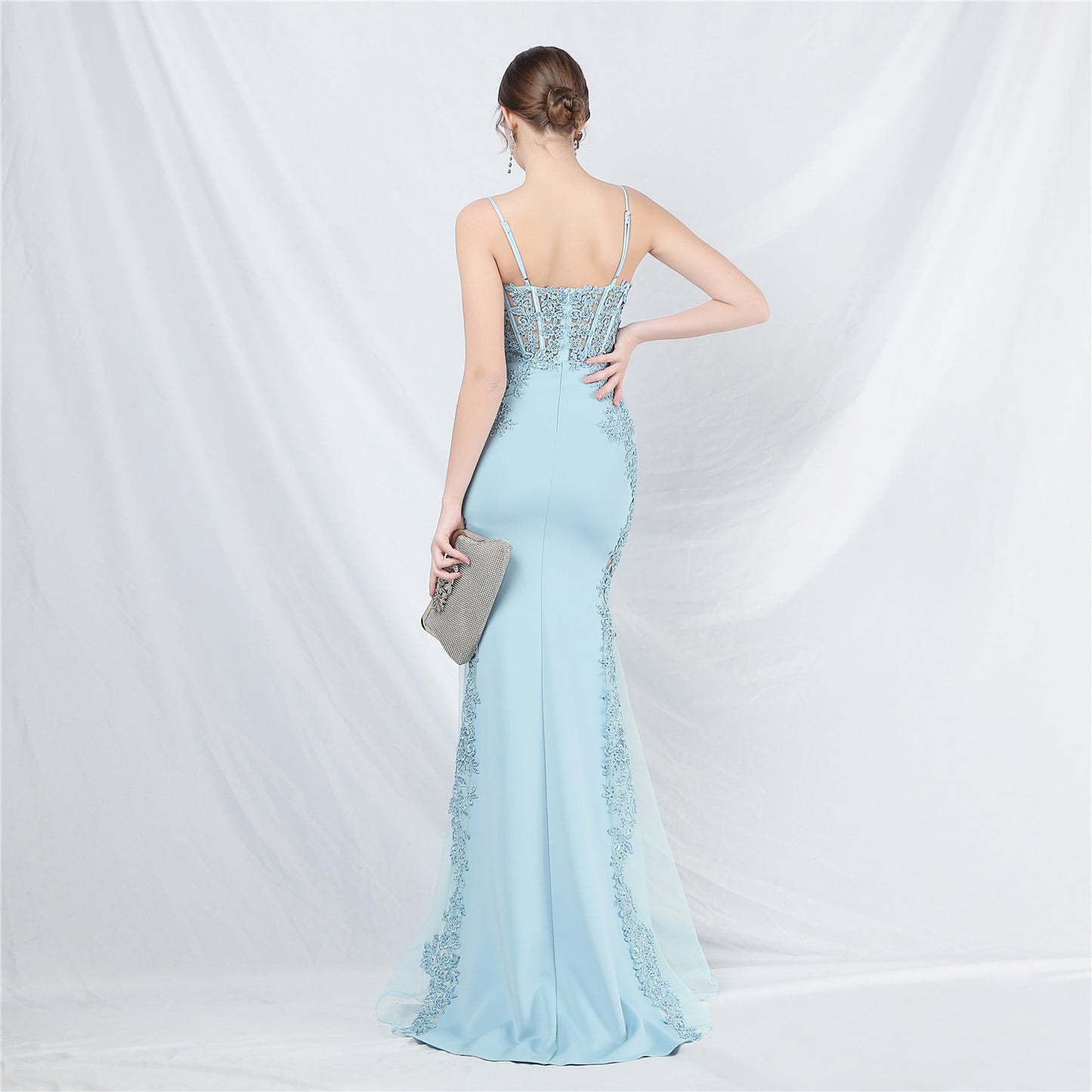 Royal Bloom/Sky Blue